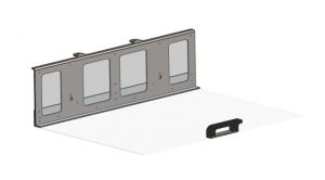 Модуль плоский для универсального ручного прижимного стекла ЭС А2В2