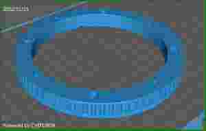 Кольцо зубчатое ведомое